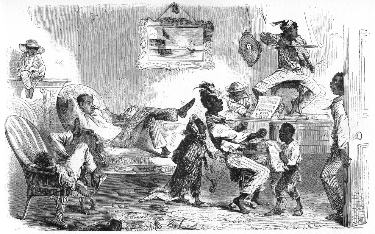 गुलाम जश्न मना रहा है, c1860s द्वारा अज्ञात