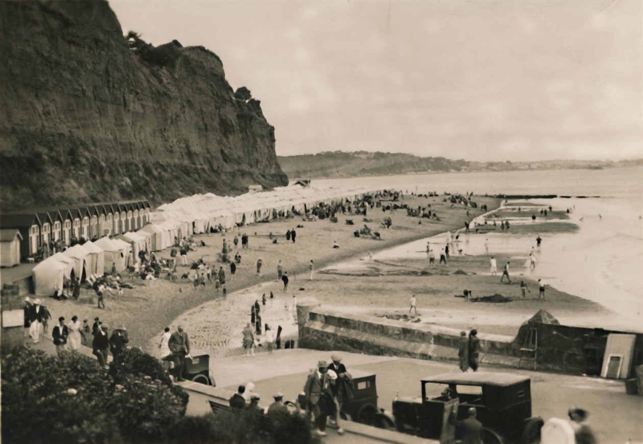 स्मॉल होप बीच, शंकलिन, IW, c1920। द्वारा अज्ञात