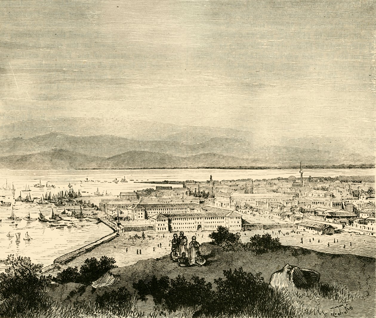 स्मिर्ना, 1890। द्वारा अज्ञात