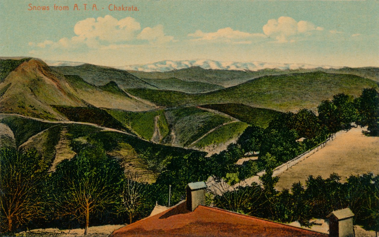 Snows from A.T.A. Chakrata, c1938 द्वारा अज्ञात