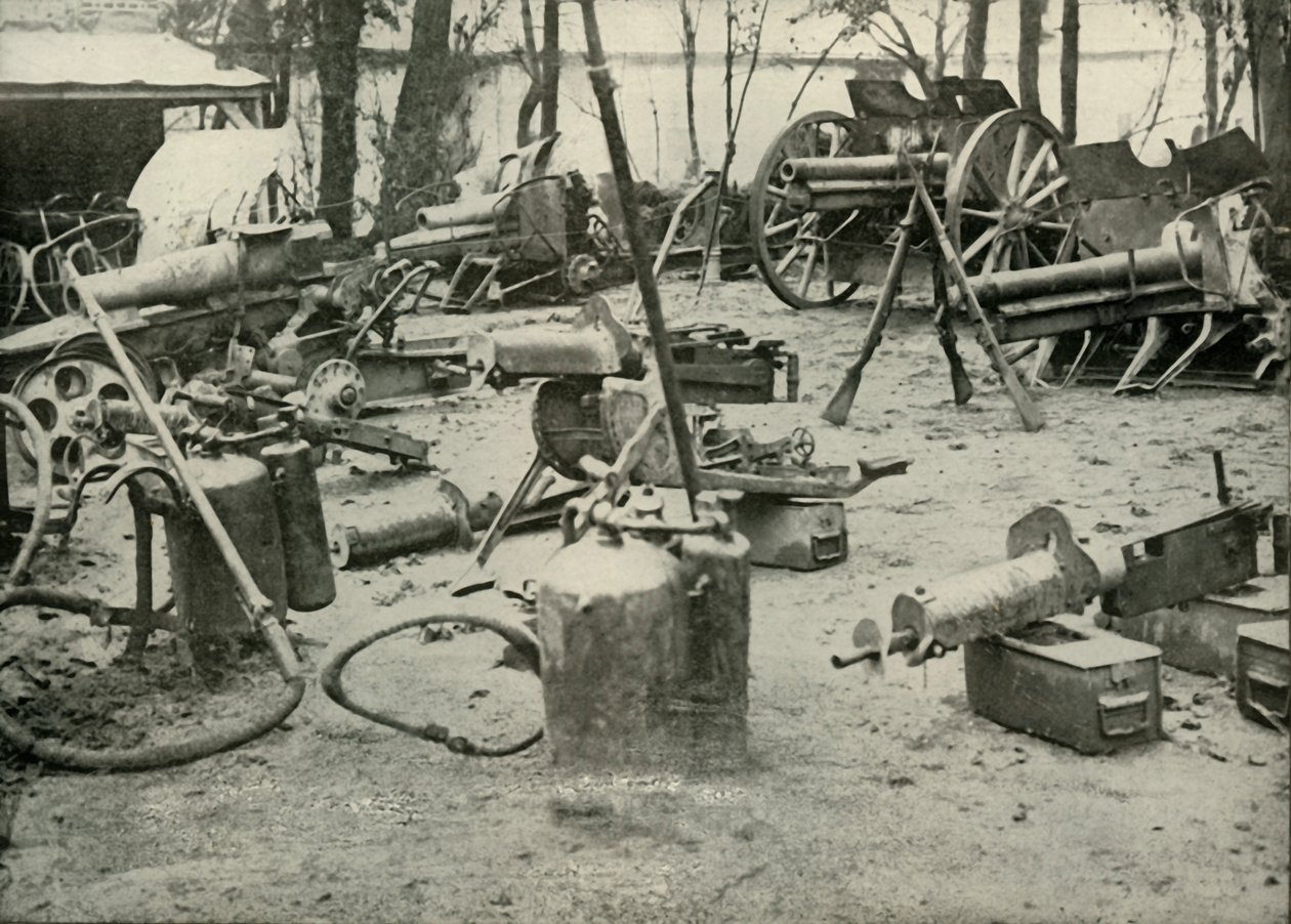 बैटल-फील्ड के कुछ स्पिल्स, 1919। द्वारा अज्ञात