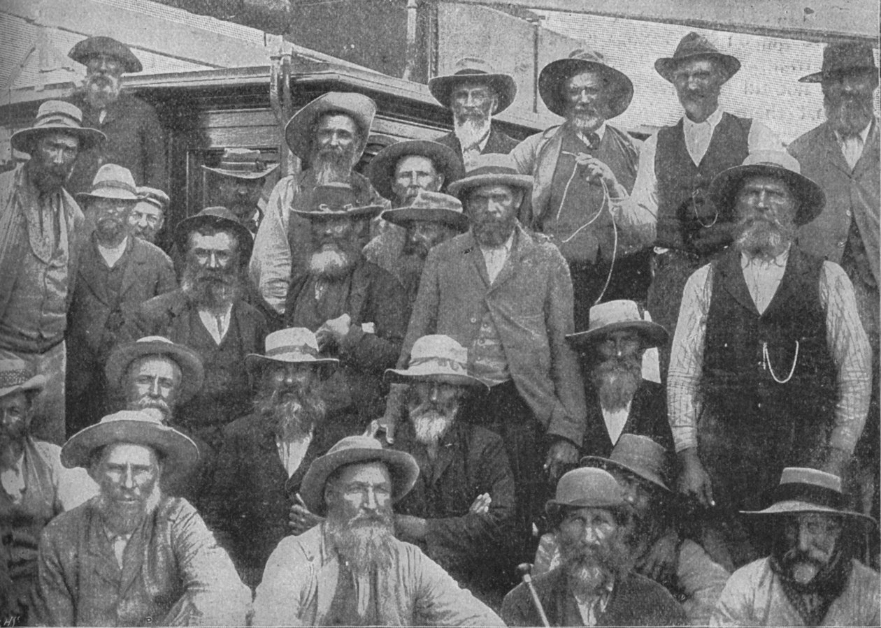 कुछ क्रॉन्जेस अधिकारियों ने परडेबर्ग में कब्जा कर लिया, c1900, 1902 द्वारा अज्ञात