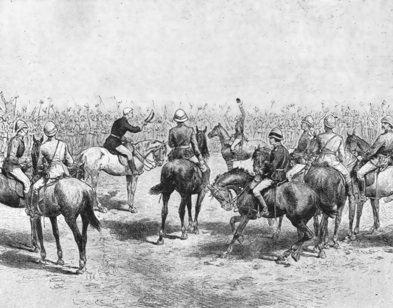 ... सौदान, 1883-85 ... वोल्सले बिडिंग फेयरवेल टू द ऑस्ट्रेलियन इन्फैंट्री ..., 1901। द्वारा अज्ञात