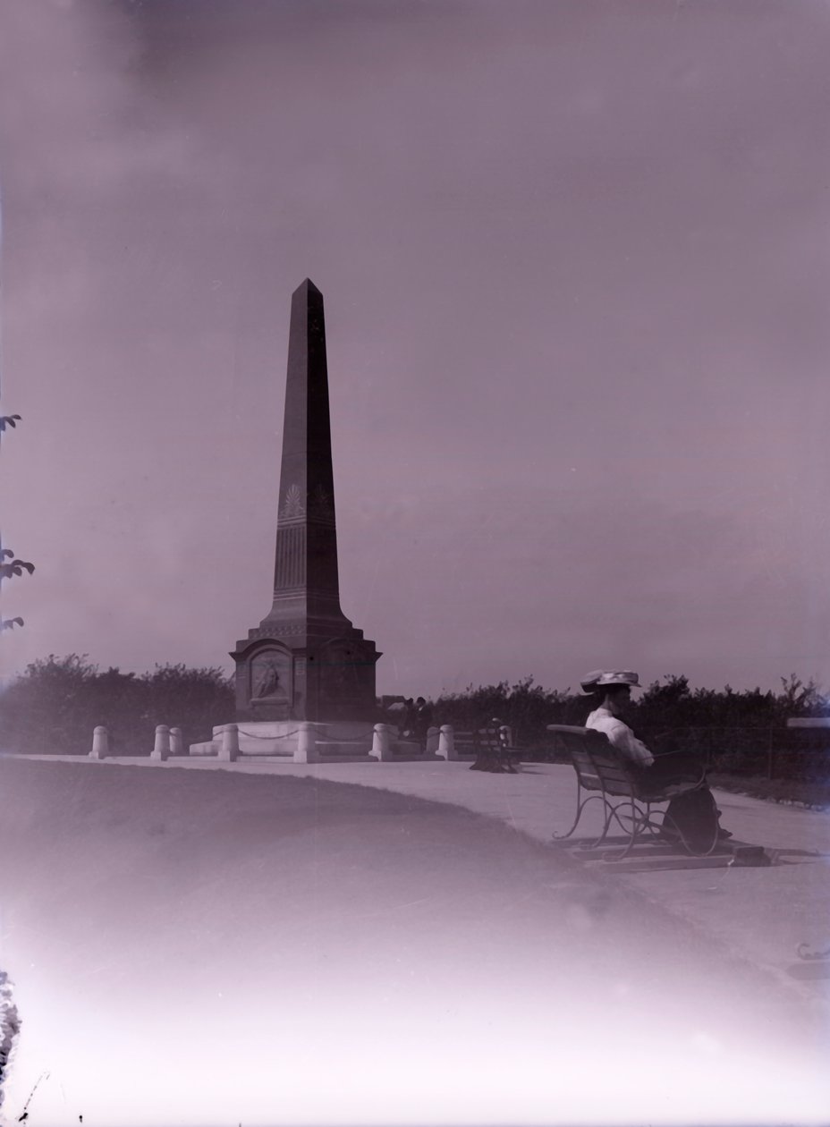 दक्षिण अफ्रीकी युद्ध स्मारक, प्लायमाउथ, डेवोन, c1910। द्वारा अज्ञात