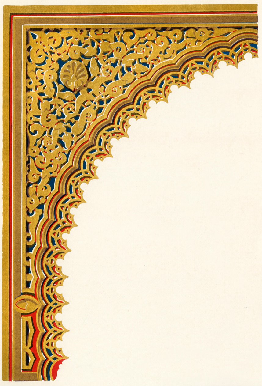 हॉल ऑफ एम्बेसेडर्स के प्रवेश द्वार पर प्रवेश द्वार के किनारे से स्पैन्डरिल ..., 1907। द्वारा अज्ञात