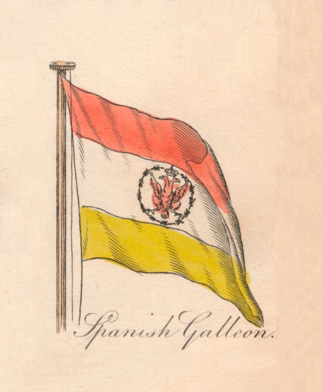 स्पेनिश गैलीलोन, 1838 द्वारा अज्ञात