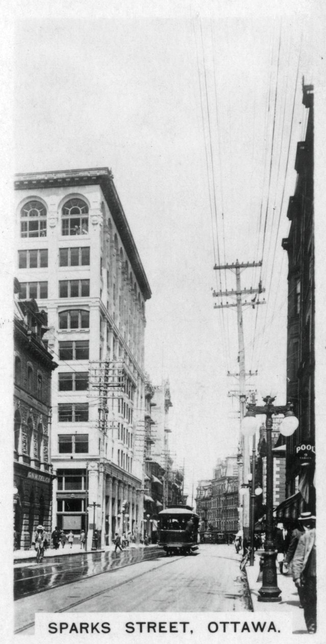 स्पार्क्स स्ट्रीट, ओटावा, कनाडा, c1920s द्वारा अज्ञात