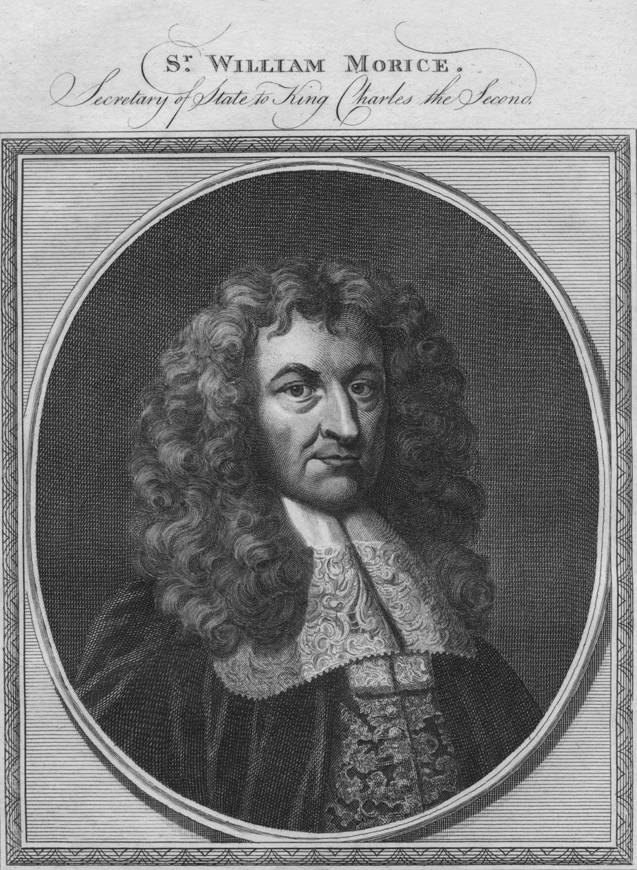 सीनियर विलियम मॉरिस, राज्य सचिव, किंग चार्ल्स द्वितीय, 1784। द्वारा अज्ञात