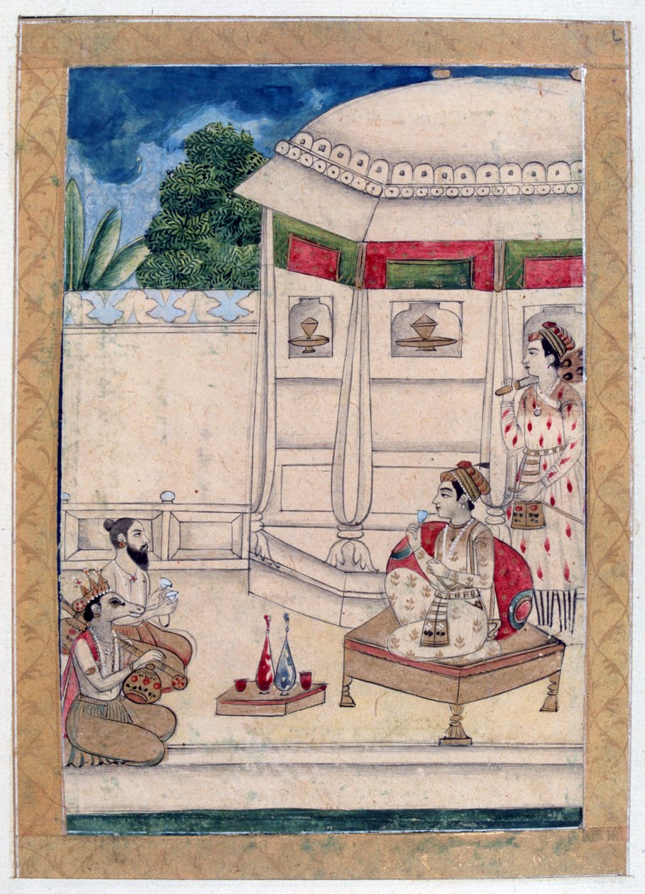Sri Raga, Ragamala Album, School of Rajasthan, 19th century द्वारा अज्ञात