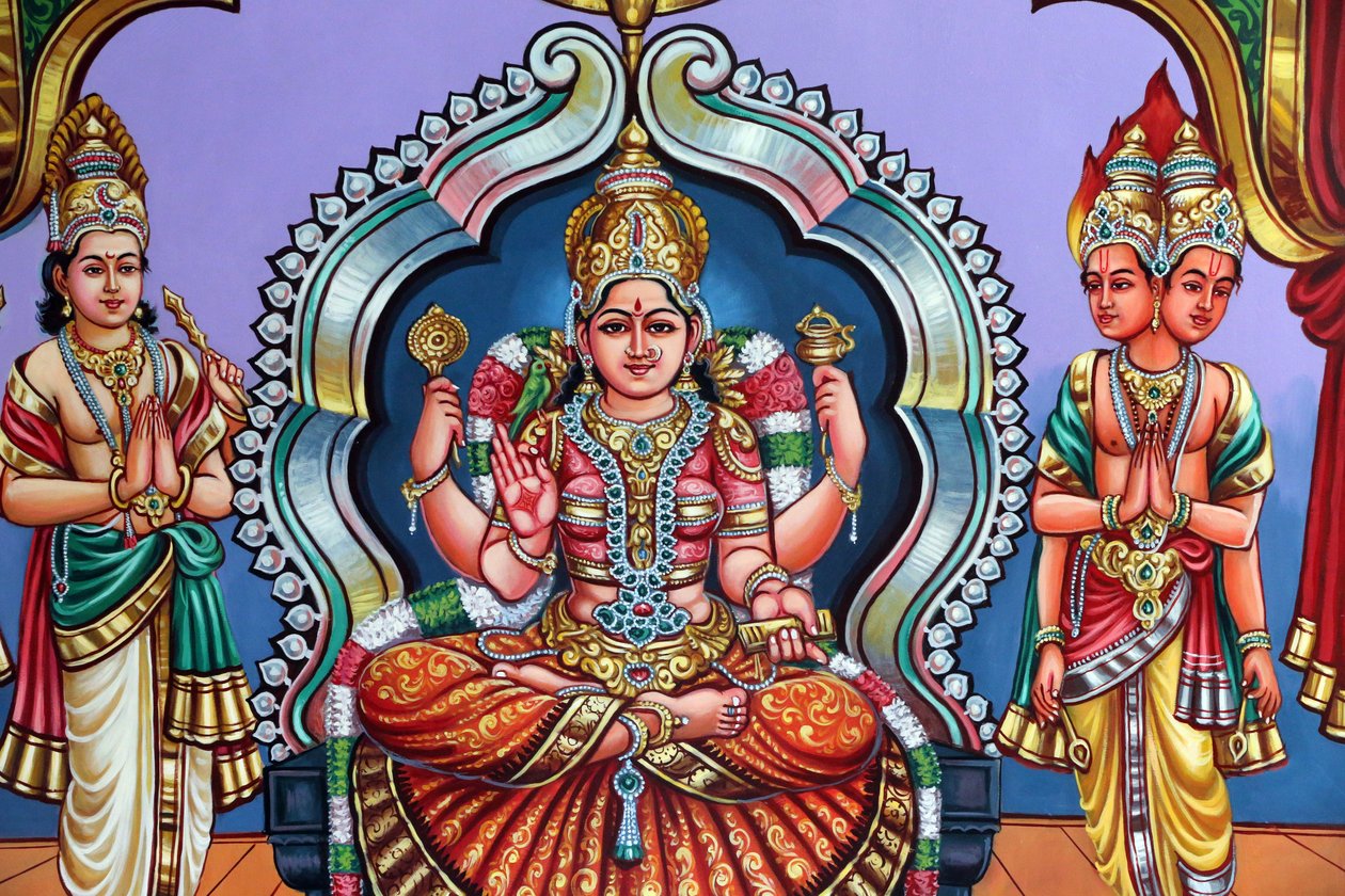 श्री वडापतिरा कालियाम्मन हिंदू मंदिर। सर्वोच्च माता देवी। सिंगापुर द्वारा अज्ञात