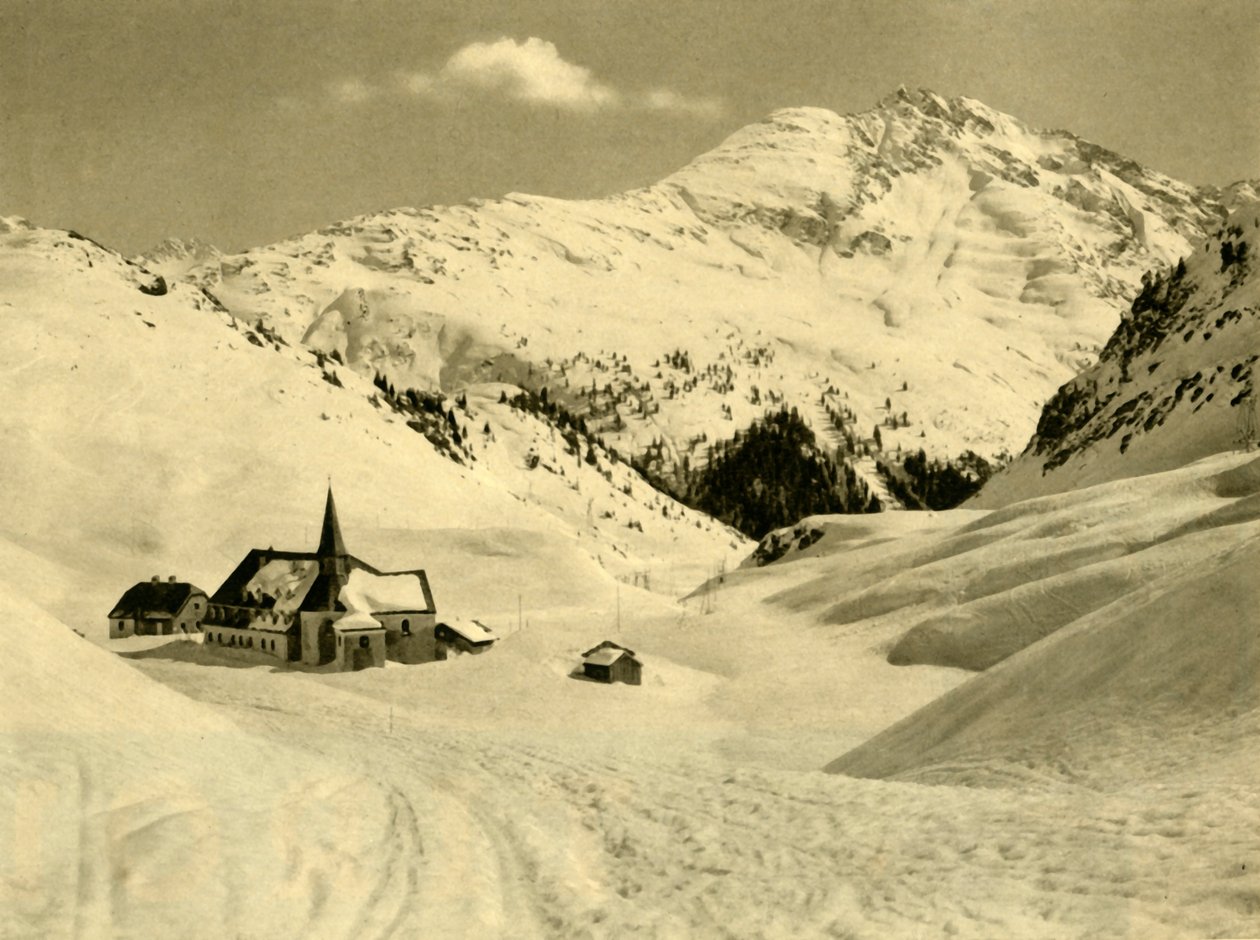 सेंट क्रिस्टोफ़ हूँ अर्लबर्ग, ऑस्ट्रिया, c1935। द्वारा अज्ञात