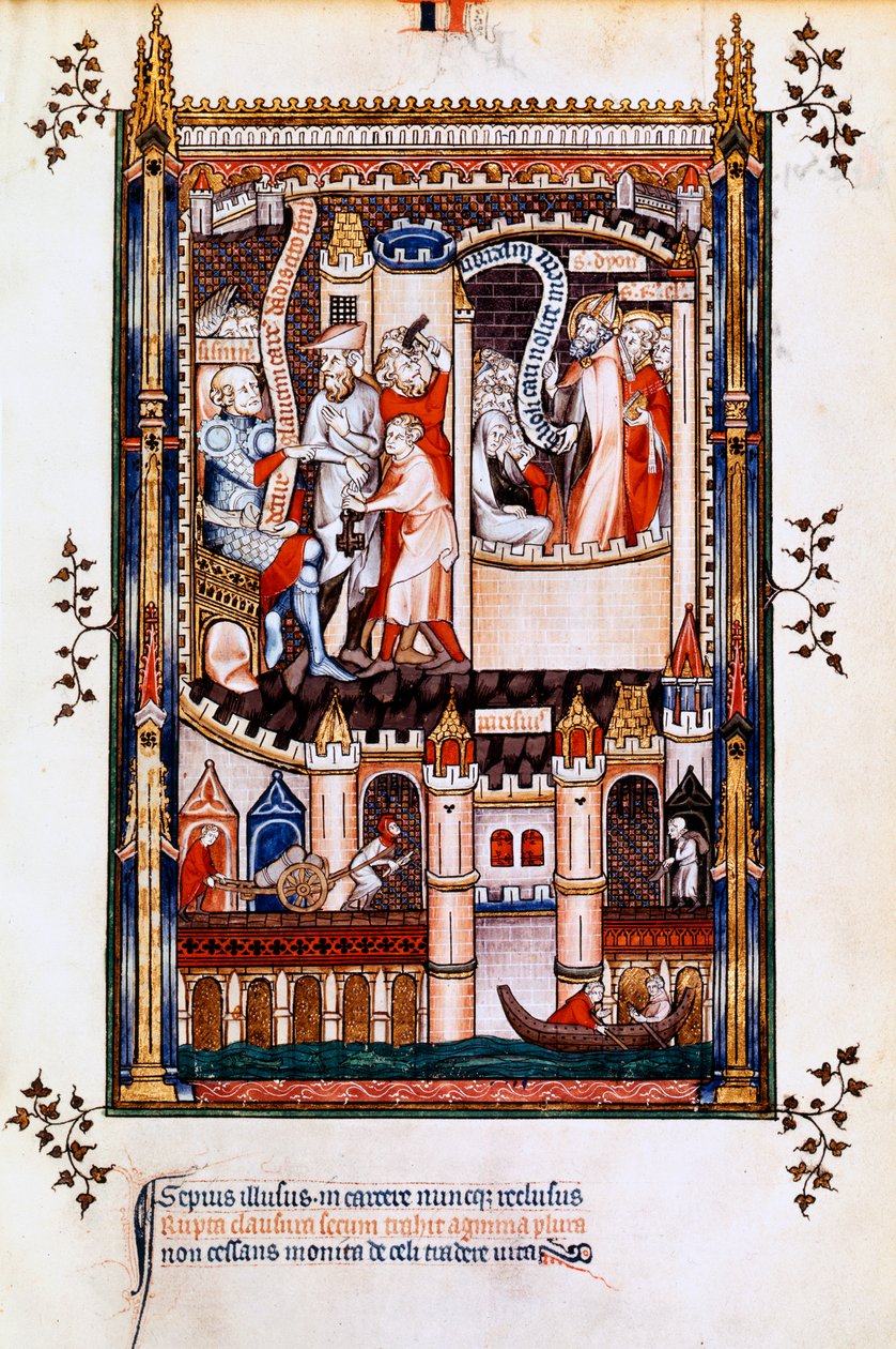 सेंट डेनिस, सेंट देहाती और सेंट ELEUTHERIUS जेल, 1317 द्वारा अज्ञात