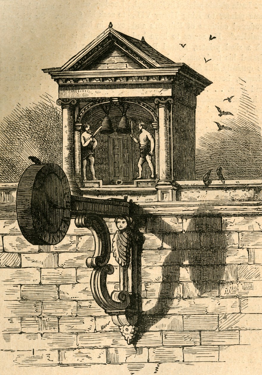 सेंट डंस्टन्स क्लॉक, 1897। द्वारा अज्ञात