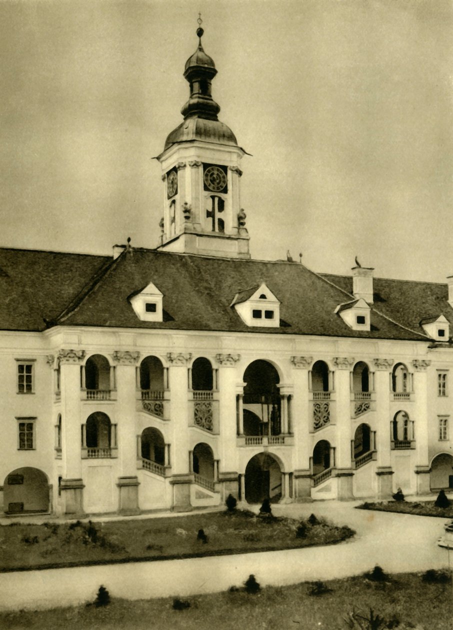 सेंट फ्लोरियन मठ, सनक फ्लोरियन, ऊपरी ऑस्ट्रिया, c1935। द्वारा अज्ञात