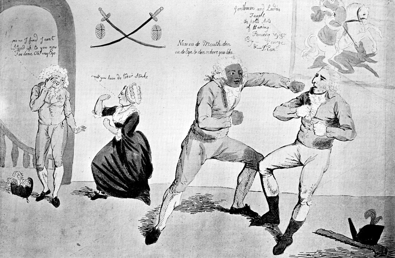 सेंट जॉर्ज एंड द ड्रैगन और मैडमोसेले रिपोस्टिंग, 1789 द्वारा अज्ञात