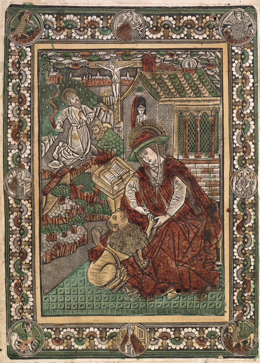 सेंट जेरोम, 1460-1470। द्वारा अज्ञात