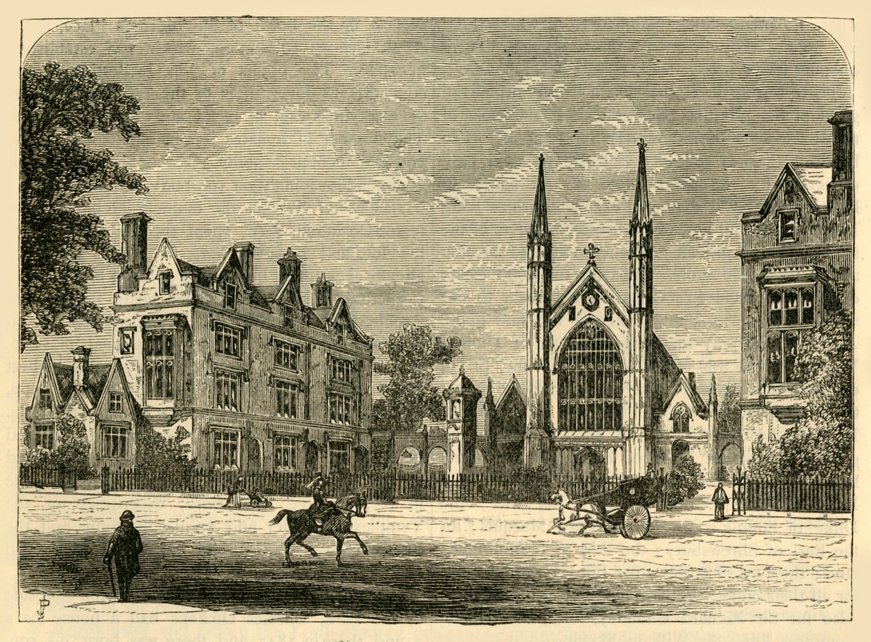 St. Katharines Hospital, c1876.  द्वारा अज्ञात