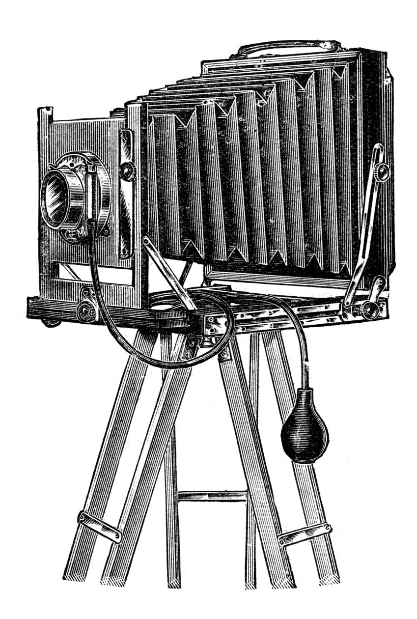 स्टैंड कैमरा, 1904 द्वारा अज्ञात