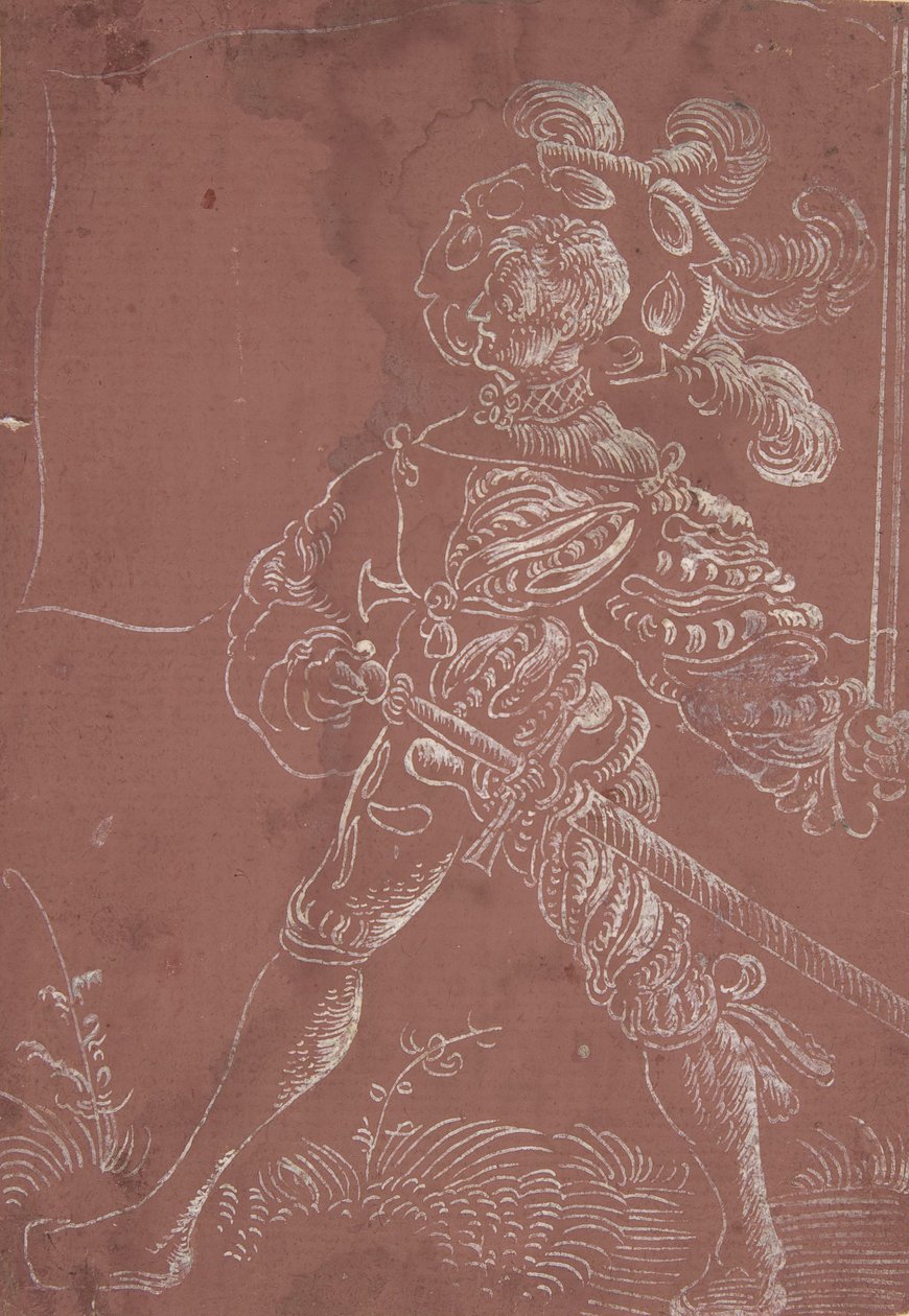 स्टैंडर्ड बियरर, 1500-1530। द्वारा अज्ञात
