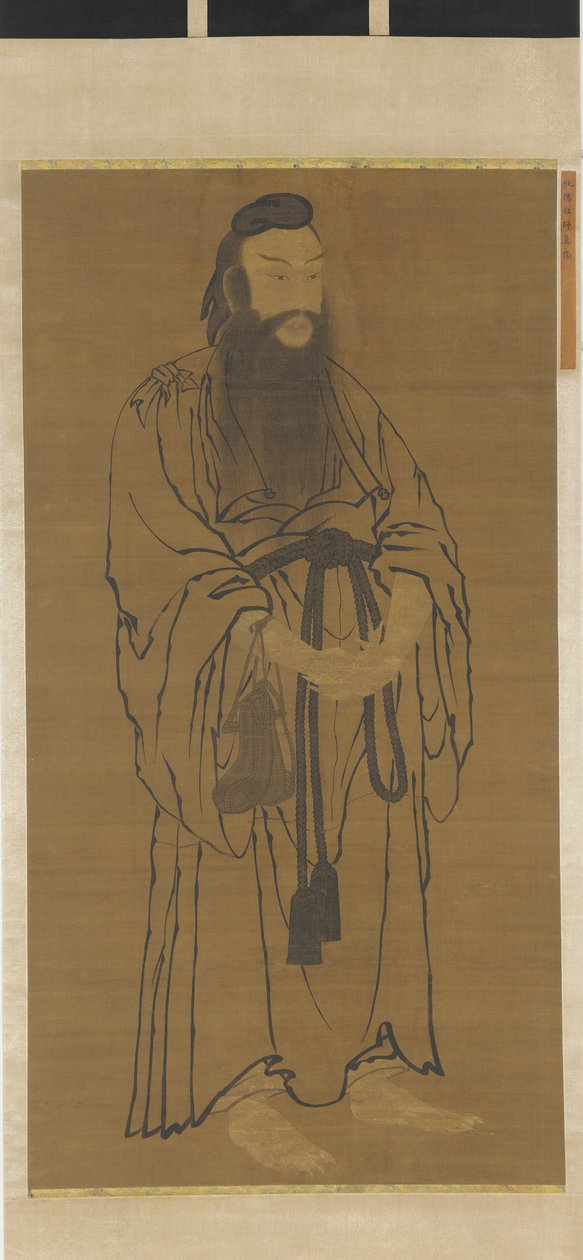 लू डोंगबिन की स्थायी प्रतिमा, मिंग राजवंश, 1368-1644। द्वारा अज्ञात