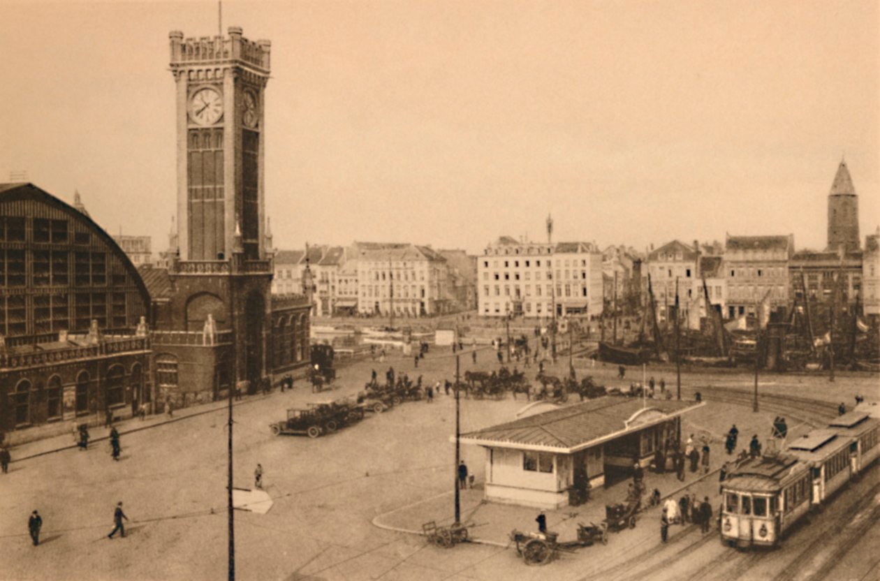 स्टेशन प्लेस, c1928 द्वारा अज्ञात