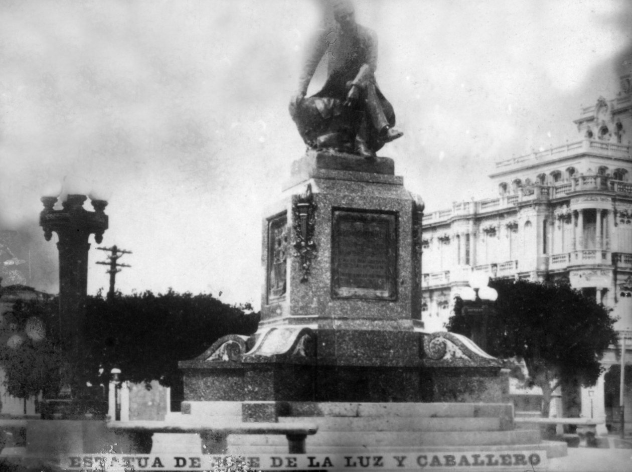 डॉन जोस डे ला लूज कबालेरो की मूर्ति, 1912, 1920 द्वारा अज्ञात