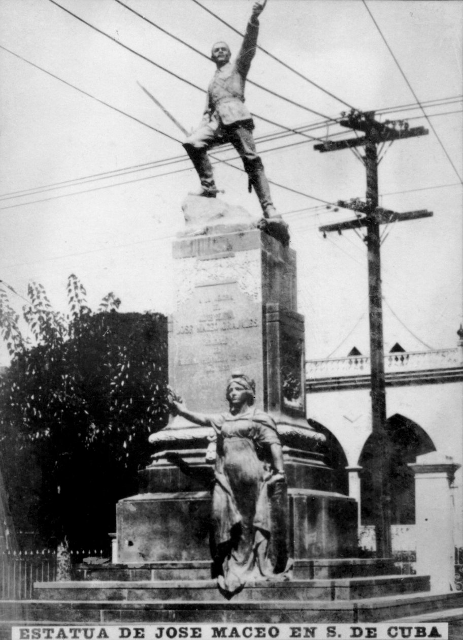 क्यूबा में जोस मेसो की मूर्ति, c1910 द्वारा अज्ञात