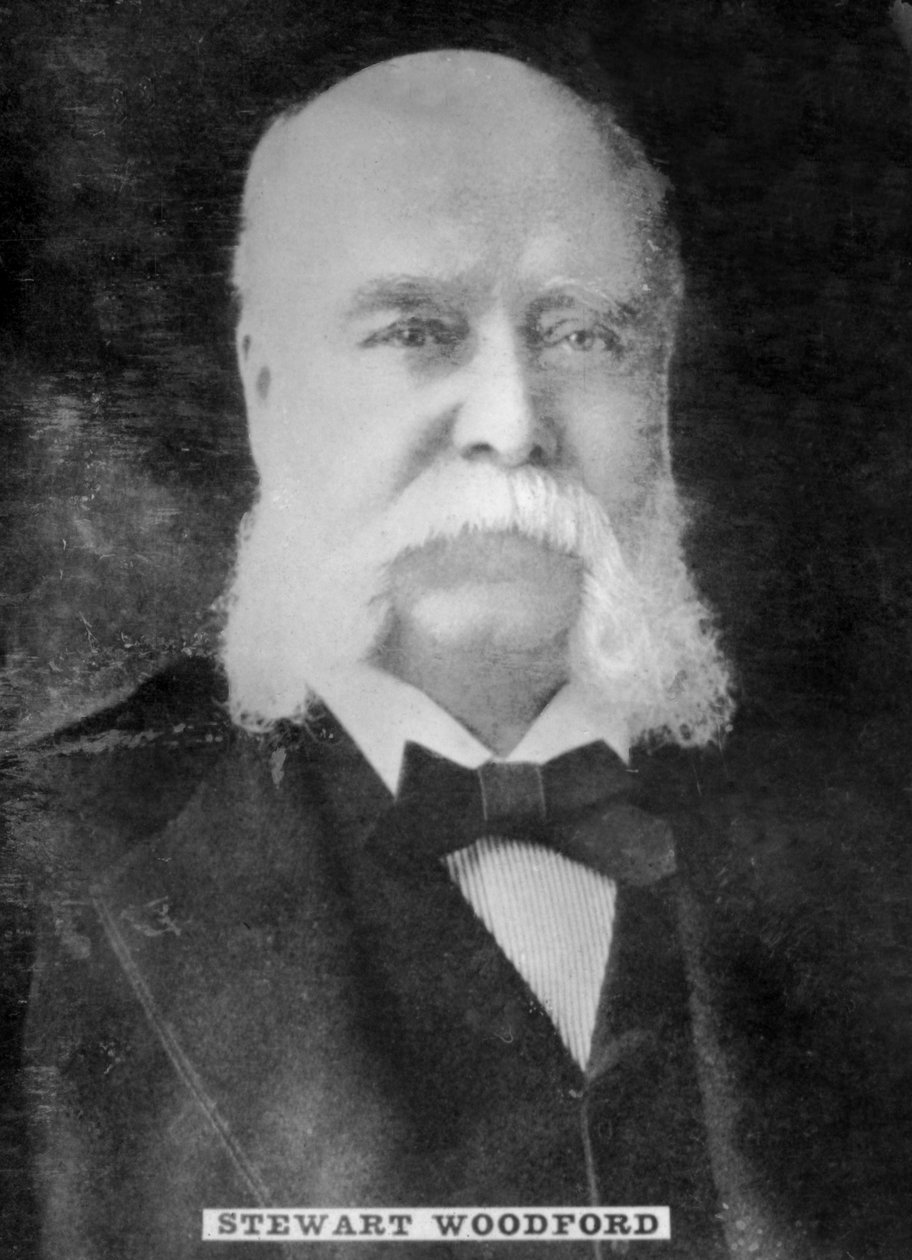 स्टीवर्ट लिंडन वुडफोर्ड 1835-1913, स्पेनिश-अमेरिकी युद्ध के दौरान स्पेन में अमेरिकी राजदूत, c1910 द्वारा अज्ञात