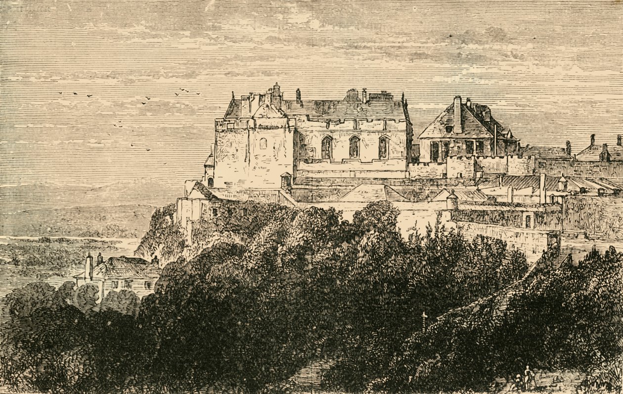 स्टर्लिंग कैसल, 1890। द्वारा अज्ञात