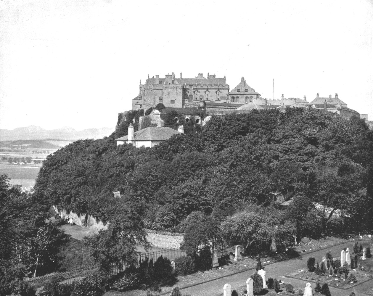 स्टर्लिंग कैसल, स्कॉटलैंड, 1894। द्वारा अज्ञात