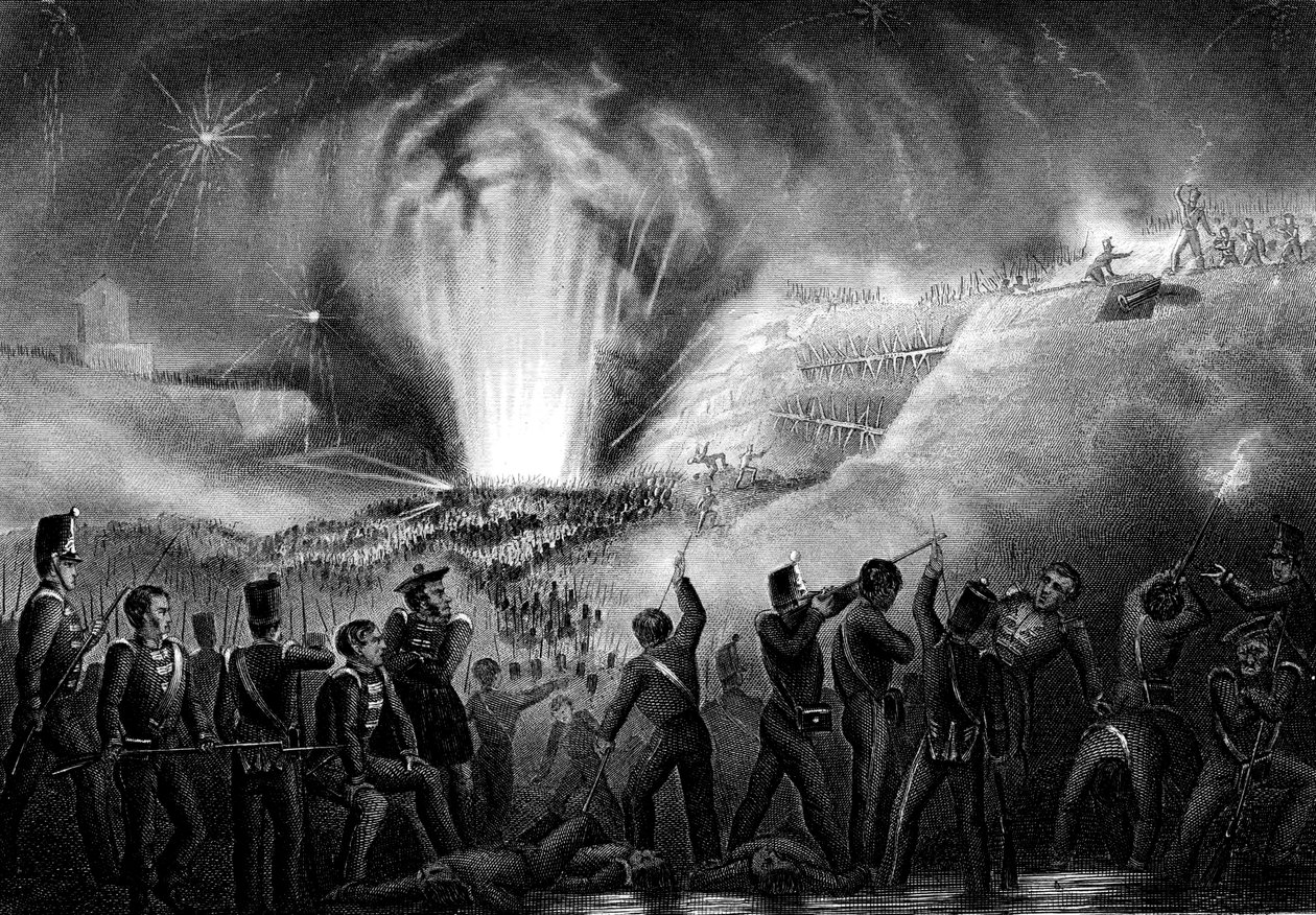 बडाजोज़, स्पेन, प्रायद्वीपीय युद्ध का तूफान, 6 अप्रैल 1812 द्वारा अज्ञात