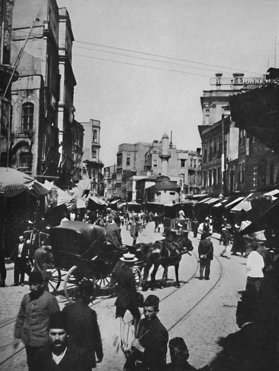 कॉन्स्टेंटिनोपल, 1913 में स्ट्रीट सीन द्वारा अज्ञात