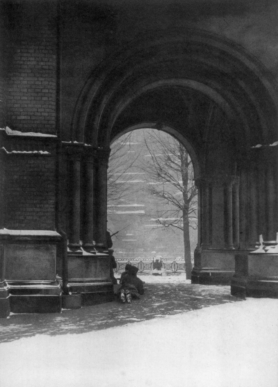 स्ट्रीट फाइटिंग, पेत्रोग्राद, रूस, 12-18 मार्च 1917 द्वारा अज्ञात