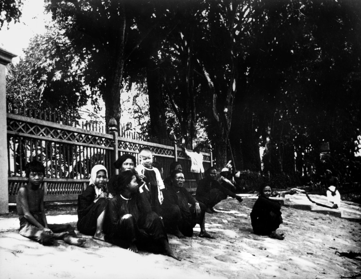 स्ट्रीट दृश्य, साइगॉन, 1900 द्वारा अज्ञात