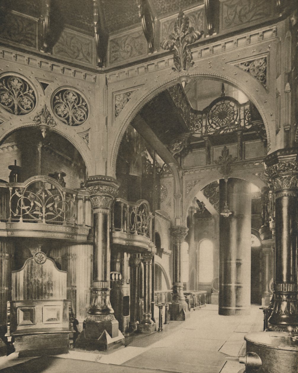 अचेतन सीवेज स्टेशन: अभय मिल्स में इंजन हाउस, c1935। द्वारा अज्ञात