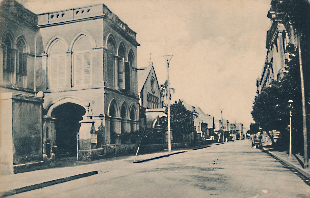 सुडर स्ट्रीट, कलकत्ता, c1910। द्वारा अज्ञात