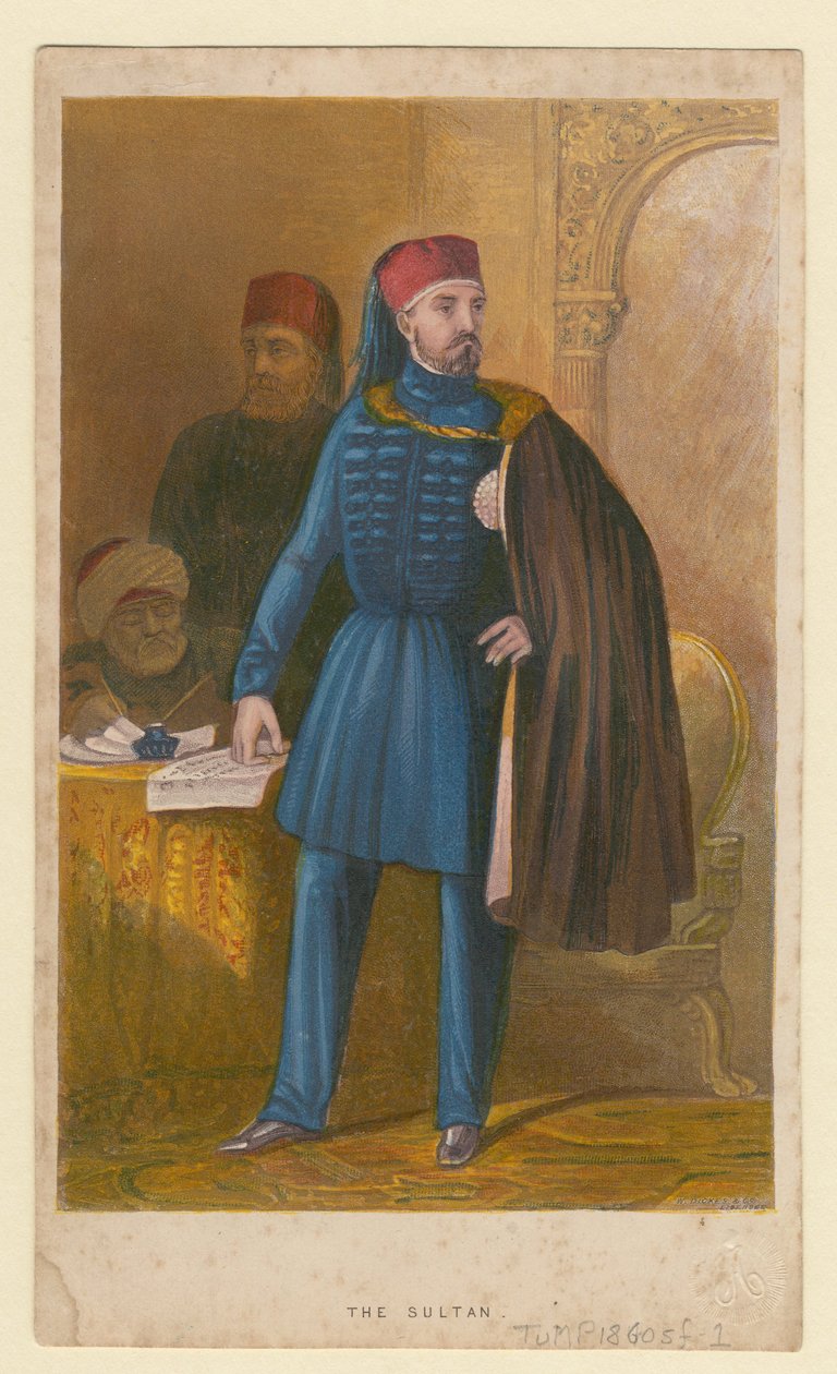 सुल्तान अब्दुलमसीद I 1823-1861, 1850 द्वारा अज्ञात