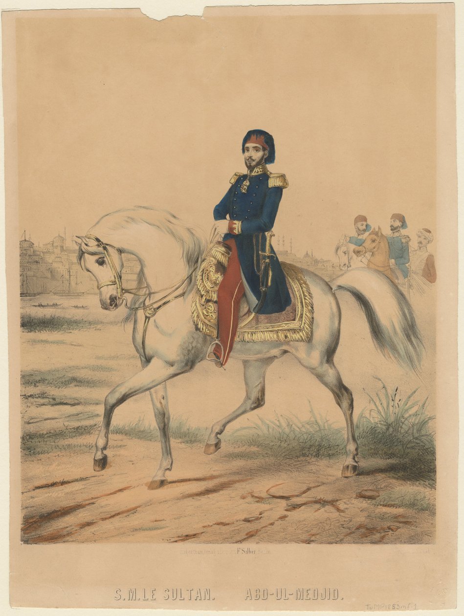 सुल्तान अब्दुलमसीद I 1823-1861, 1853 द्वारा अज्ञात