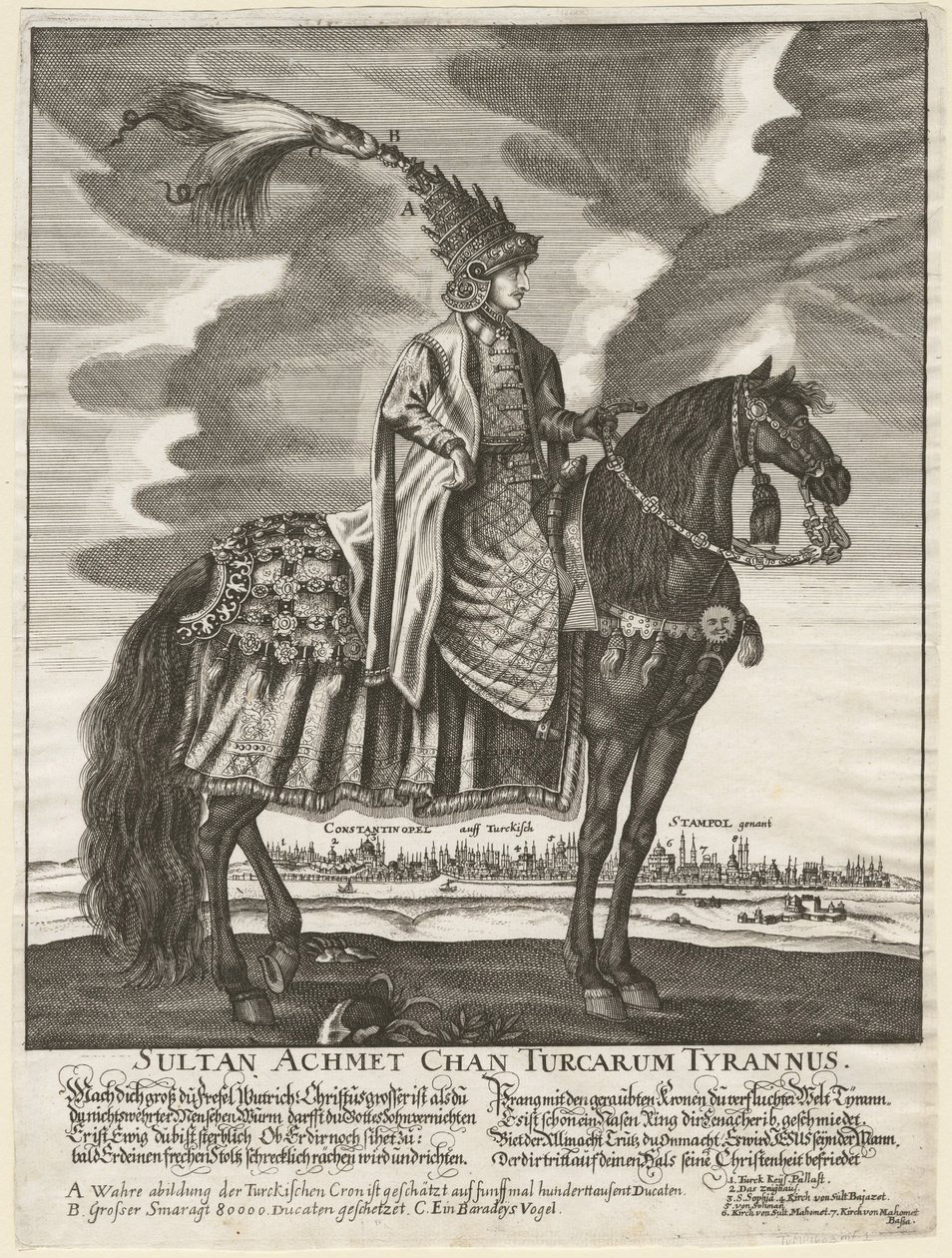 सुल्तान अहमद III 1673-1736, 1710 द्वारा अज्ञात