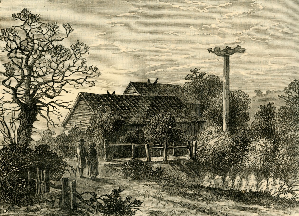1750 में सिडेनहैम वेल्स, c1878। द्वारा अज्ञात