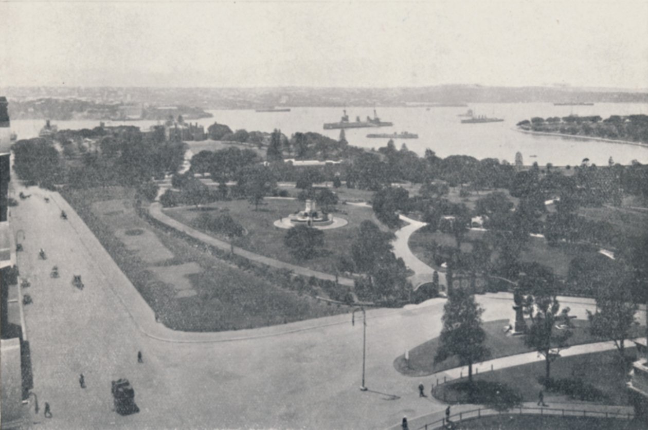 सिडनी हार्बर, 1923। द्वारा अज्ञात