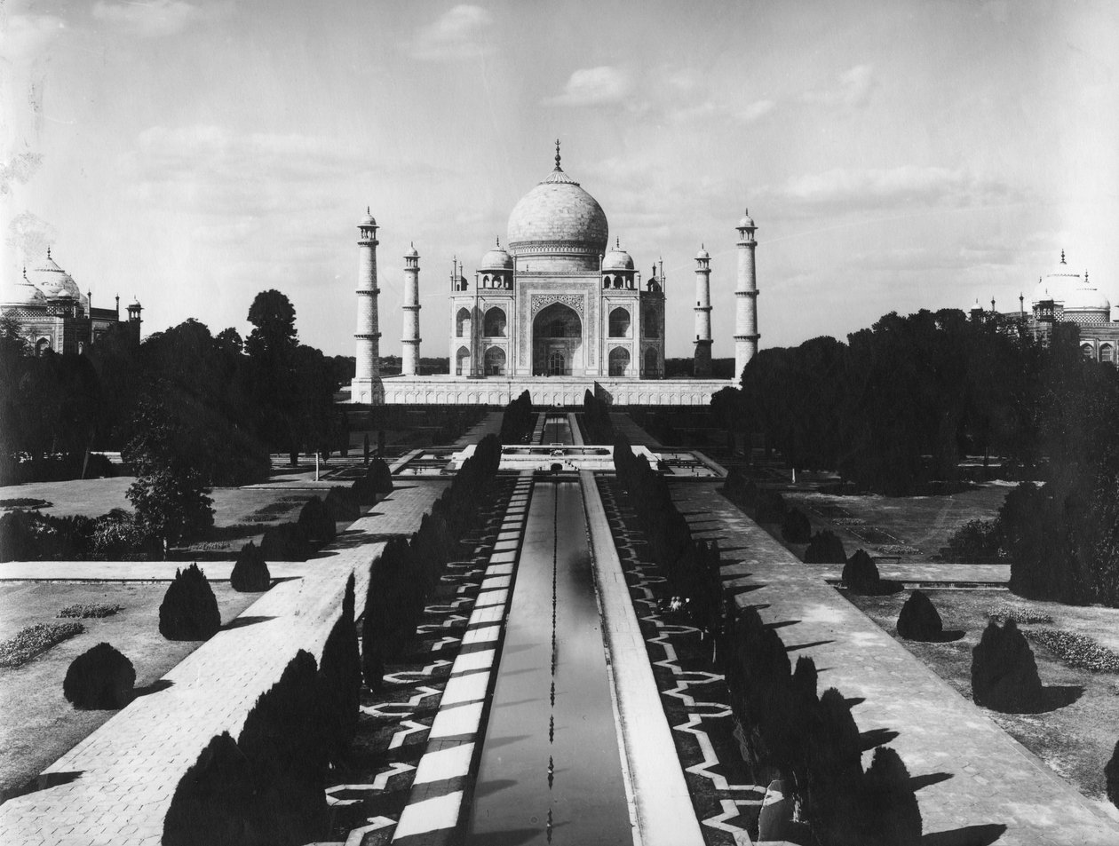 ताजमहल, आगरा, उत्तर प्रदेश, भारत, 19 वीं सदी के अंत या 20 वीं सदी की शुरुआत में द्वारा अज्ञात