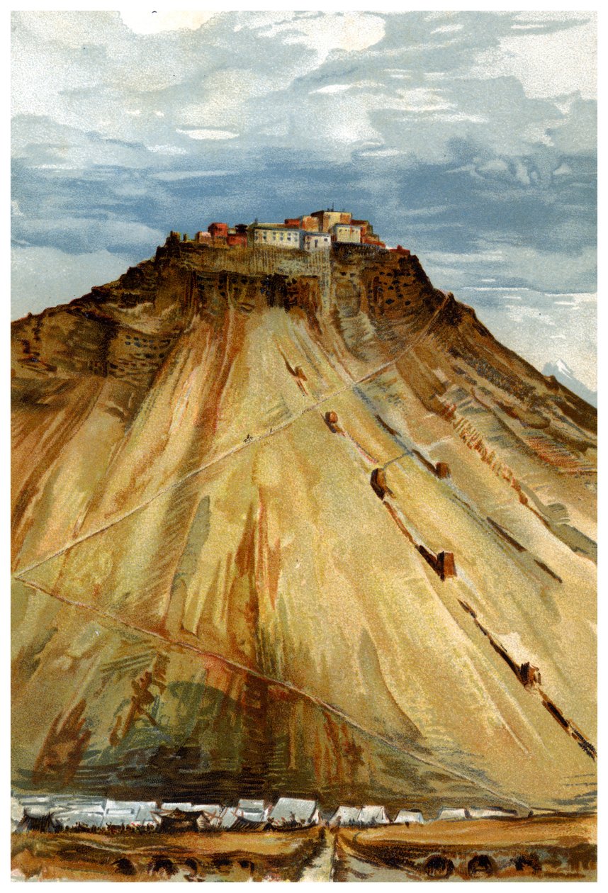 टकलाकोट किला, तिब्बत, 1898 द्वारा अज्ञात