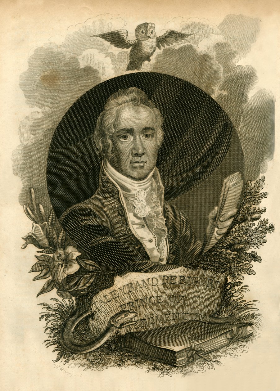 तेलीरैंड पेरिगर्ड, प्रिंस ऑफ बेनेवेंटम, 1754-1838, 1816। द्वारा अज्ञात