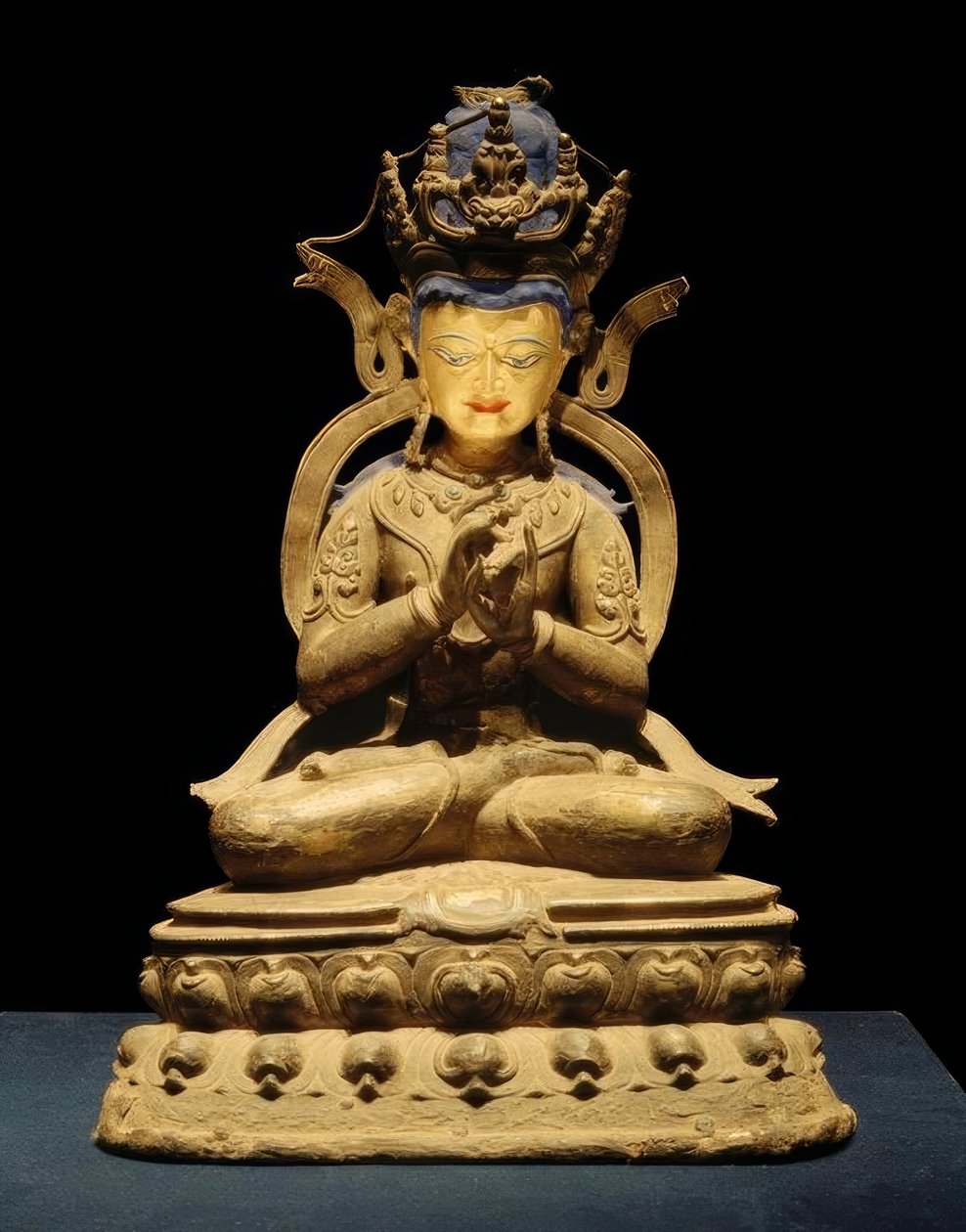 Tathagata Vairocana - Skulptur, 1300 n. Chr. द्वारा अज्ञात