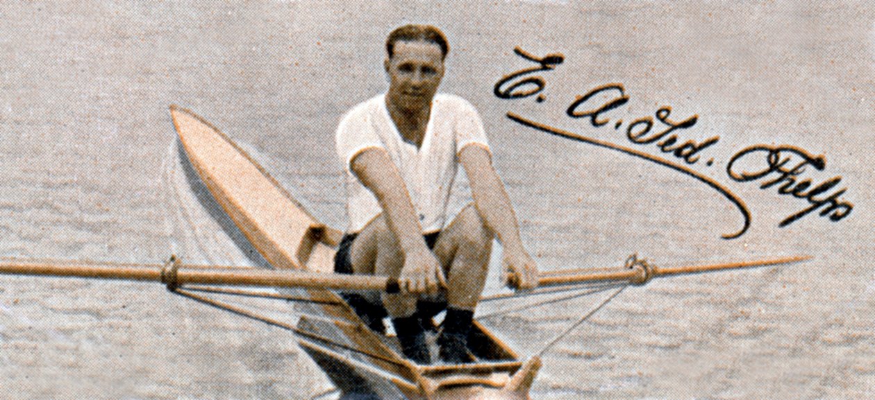 टेड फेल्प्स, वर्ल्ड प्रोफेशनल स्कलिंग चैंपियन, 1935 द्वारा अज्ञात