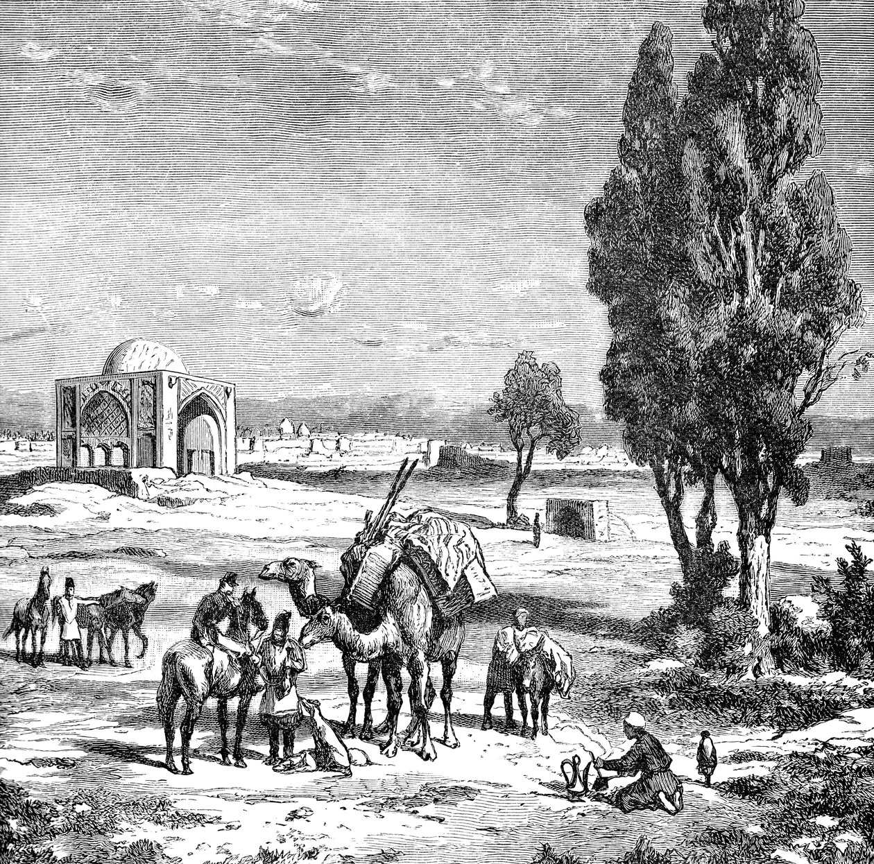 तेहरान, ईरान, 1895 द्वारा अज्ञात
