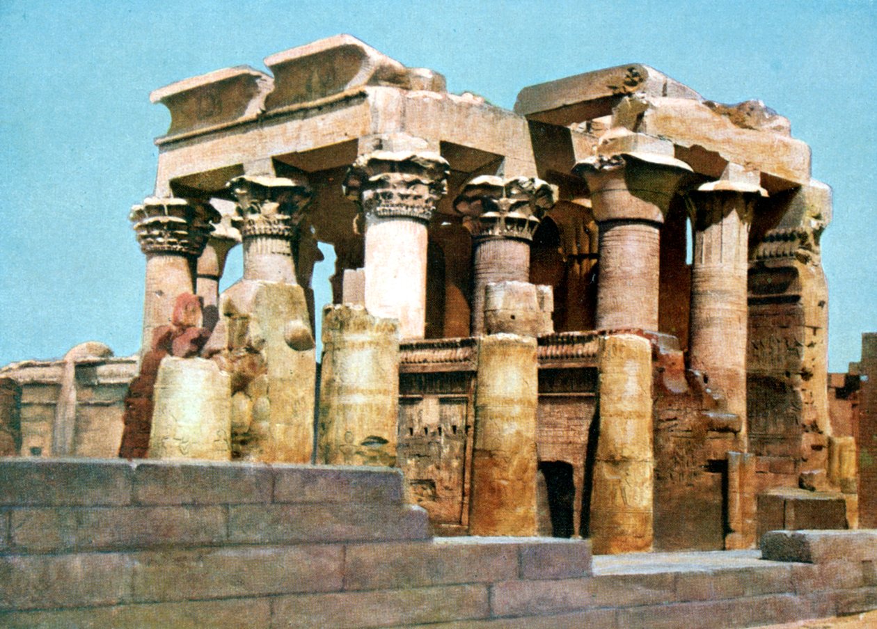 कोम ओम्बो का मंदिर, मिस्र, 20 वीं शताब्दी द्वारा अज्ञात