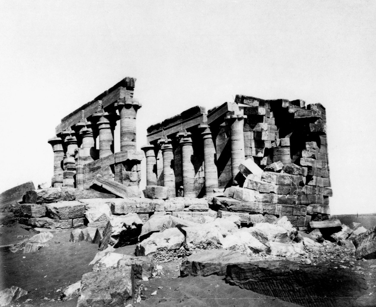 महाराजा, नूबिया, मिस्र का मंदिर, c19 वीं शताब्दी द्वारा अज्ञात