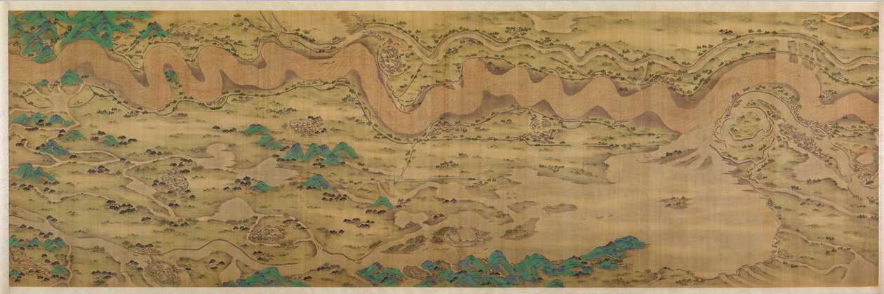 पीली नदी के साथ दस हजार मील, 1690-1722 तक का डेटा। द्वारा अज्ञात
